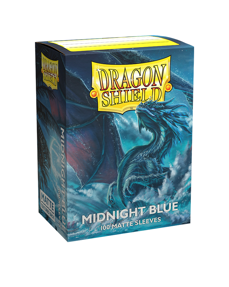 Dragon Shield Matte Standard Size 100 ct. Midnight Blue - Collector's Avenue