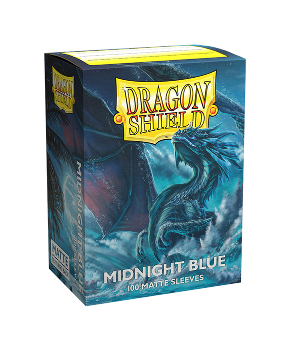 Dragon Shield Matte Standard Size 100 ct. Midnight Blue