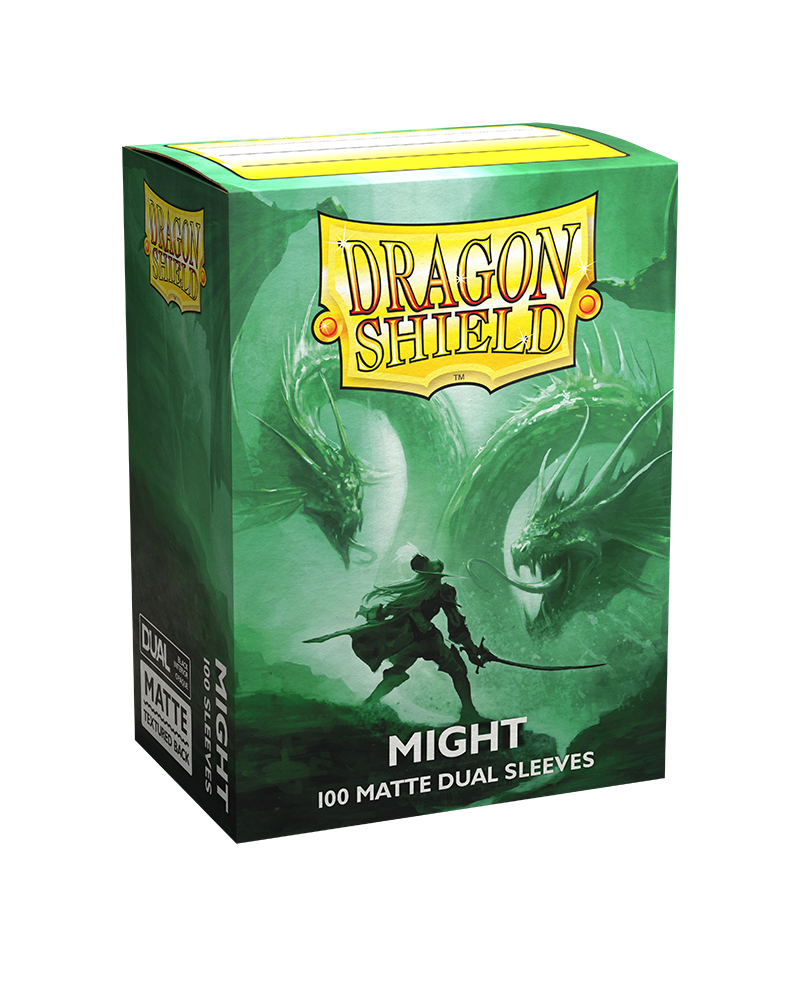 Dragon Shield Dual Matte Standard Size 100 ct. Might - Collector's Avenue