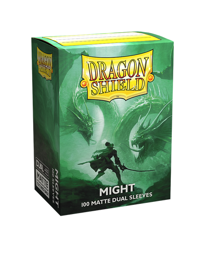 Dragon Shield Dual Matte Standard Size 100 ct. Might - Collector's Avenue