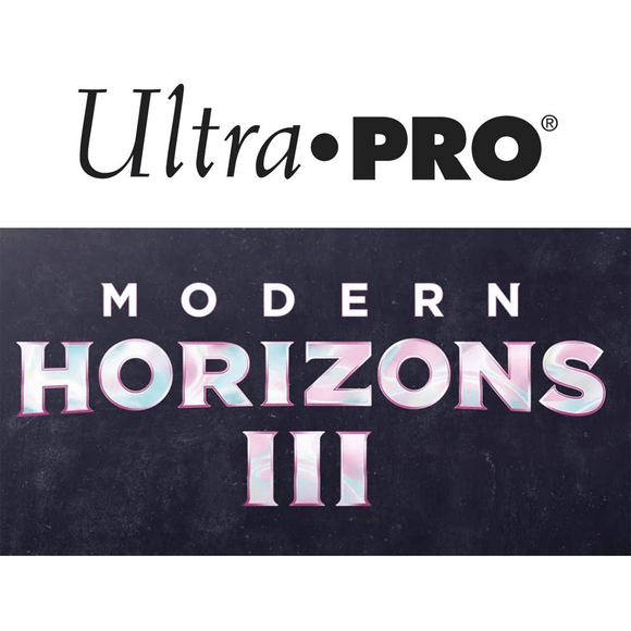MTG Magic The Gathering Ultra Pro 100+ Deck Box - Modern Horizons 3 - Blue