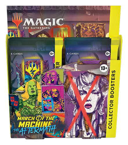 MTG Magic The Gathering March Of The Machine The Aftermath Collector Booster Box - Collector's Avenue