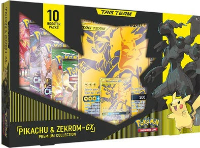 Pokemon Pikachu & Zekrom GX Premium Collection Box