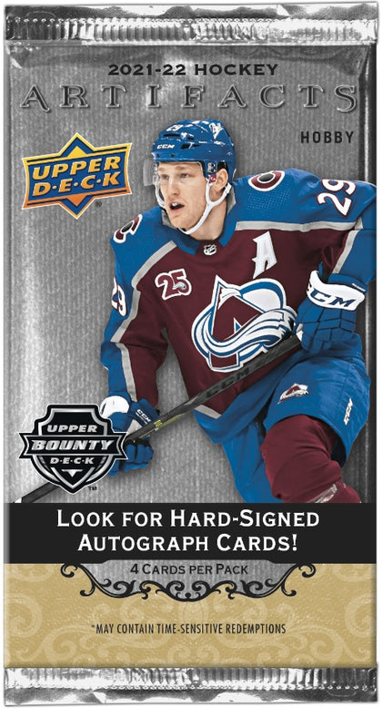 2021-22 Upper Deck Artifacts Hockey Hobby Pack - Collector's Avenue