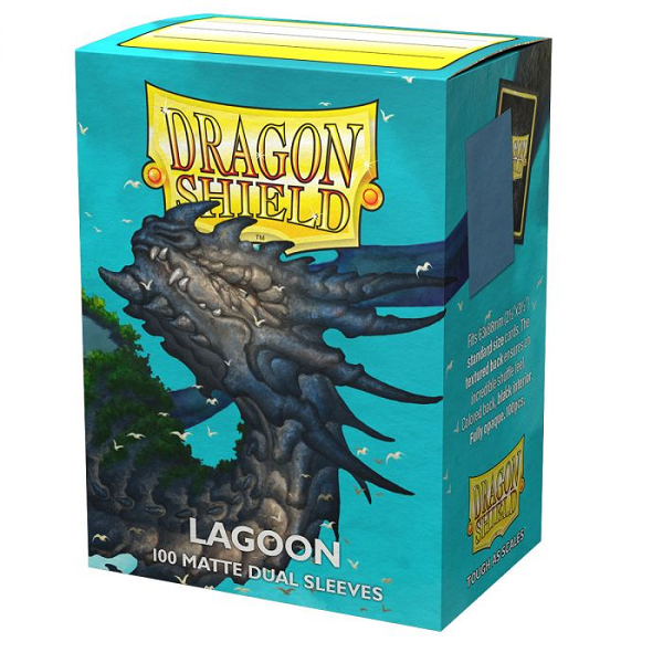 Dragon Shield Dual Matte Standard Size 100 ct. Lagoon - Collector's Avenue