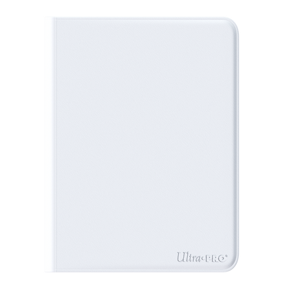 Ultra PRO Vivid 4-Pocket Zippered PRO-Binder White - Collector's Avenue