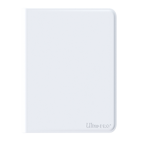 Ultra PRO Vivid 4-Pocket Zippered PRO-Binder White - Collector's Avenue