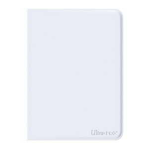 Ultra PRO Vivid 4-Pocket Zippered PRO-Binder White
