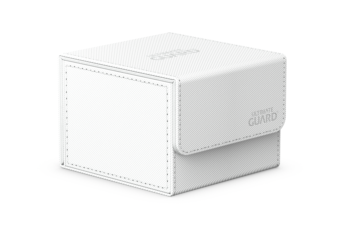 Ultimate Guard Deck Case Sidewinder 133+ Monocolor White - Collector's Avenue