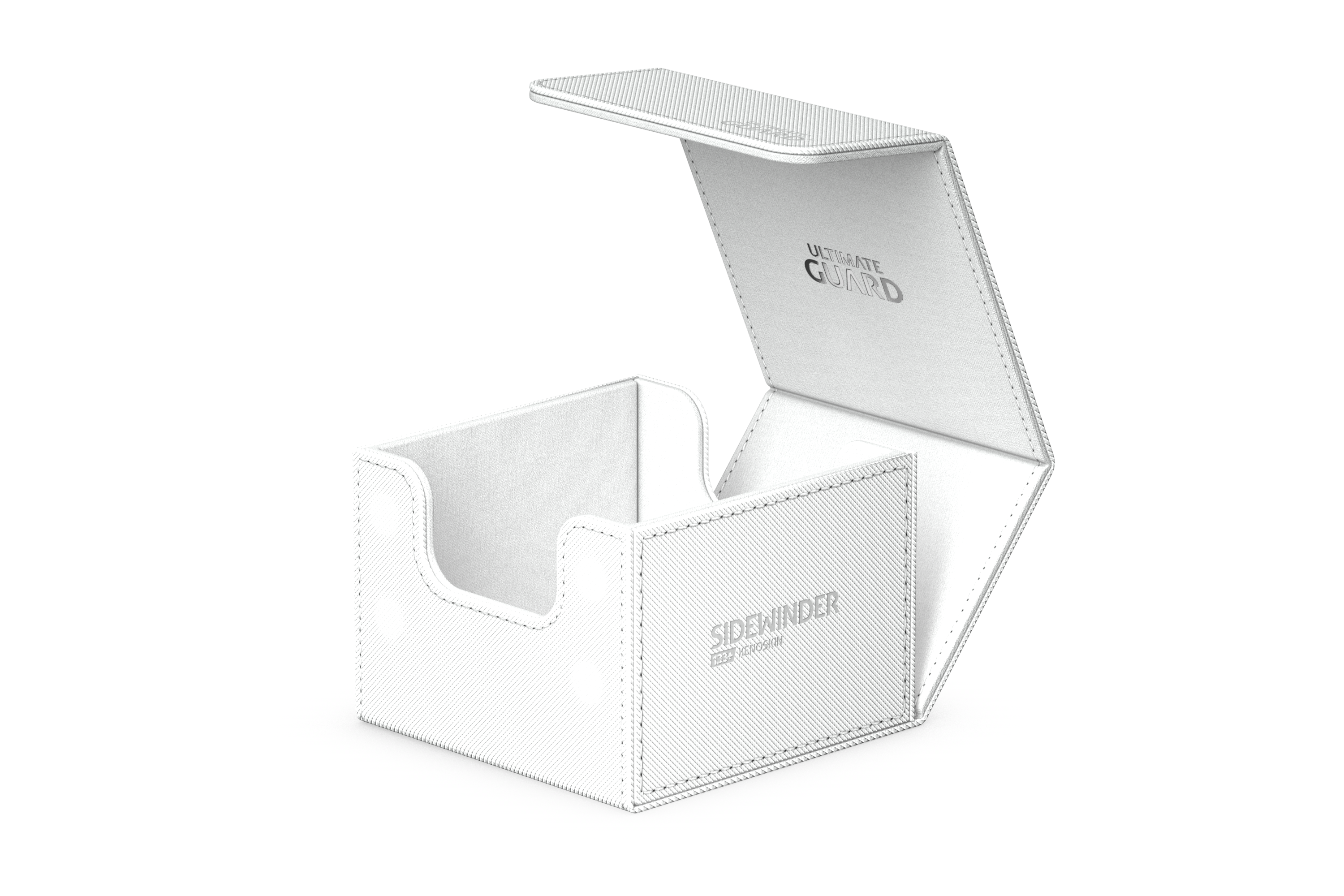 Ultimate Guard Deck Case Sidewinder 133+ Monocolor White - Collector's Avenue