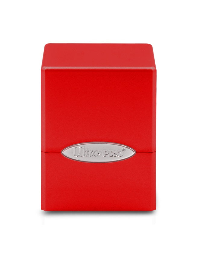 Ultra PRO Satin Cube Deck Box Apple Red - Collector's Avenue