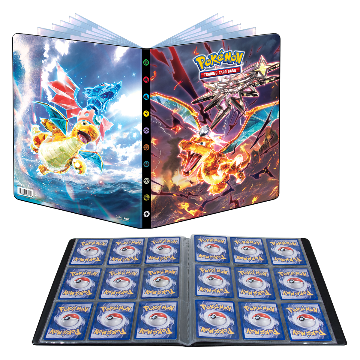 Pokemon Scarlet & Violet 3 Obsidian Flames Ultra PRO 9-Pocket Portfolio - Collector's Avenue