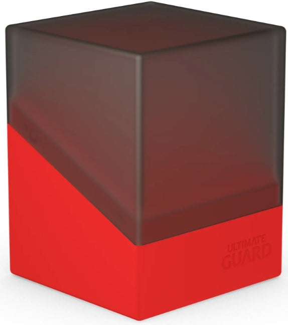 Ultimate Guard Boulder 100+ SYNERGY Black/Red - Collector's Avenue