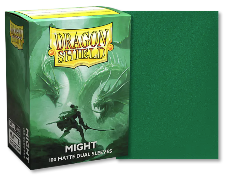 Dragon Shield Dual Matte Standard Size 100 ct. Might - Collector's Avenue