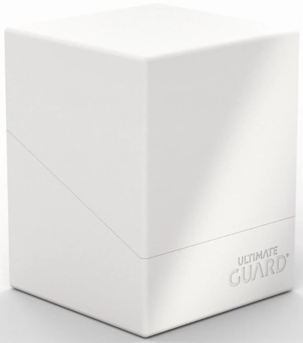 Ultimate Guard Boulder 100+ Deck Box Case - Solid White - Collector's Avenue