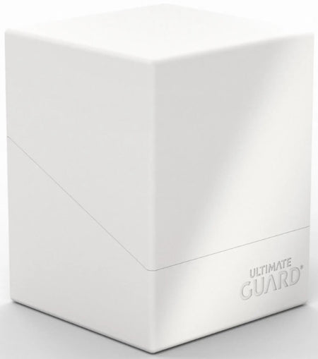 Ultimate Guard Boulder 100+ Deck Box Case - Solid White - Collector's Avenue