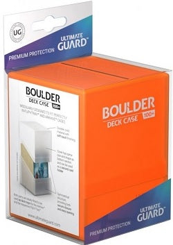 Ultimate Guard - Boulder 100+ Deck Box Case - Poppy Topaz - Collector's Avenue