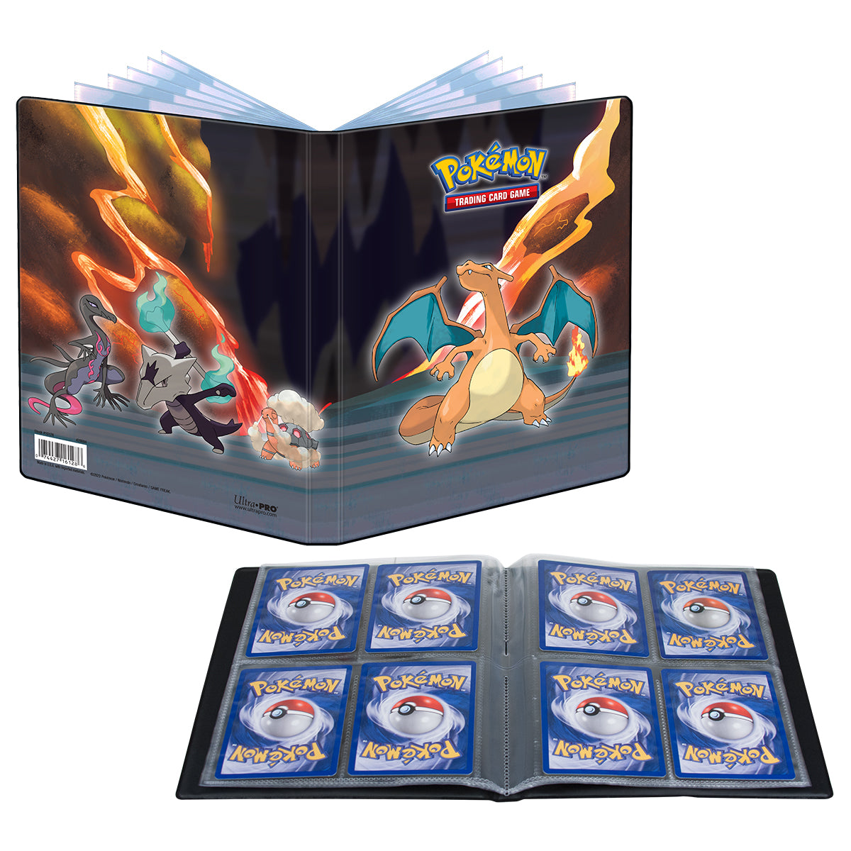 Pokemon Ultra PRO Gallery Series Scorching Summit 4-Pocket Portfolio - Collector's Avenue