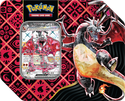 Pokemon Scarlet and Violet Paldean Fates Tin Charizard - Collector's Avenue