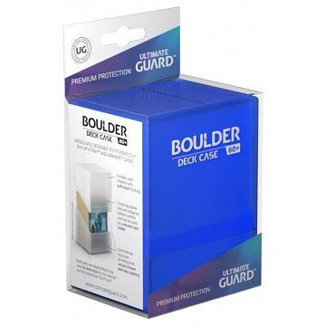 Ultimate Guard Boulder 80+ Deck Box Case Sapphire - Collector's Avenue