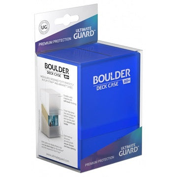 Ultimate Guard Boulder 80+ Deck Box Case Sapphire