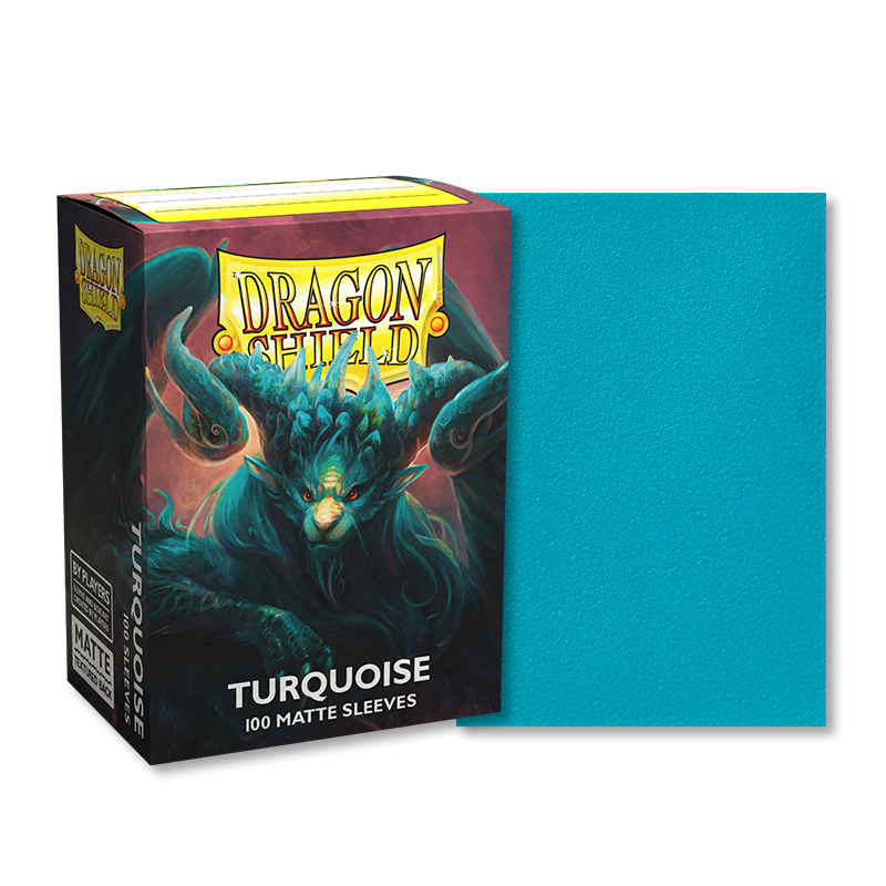 Dragon Shield Matte Standard Size 100 ct. Turquoise - Collector's Avenue