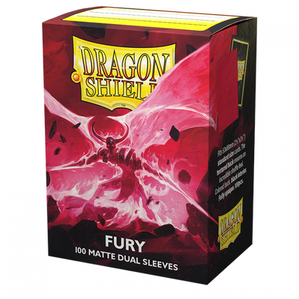 Dragon Shield Dual Matte Standard Size 100 ct. Fury - Collector's Avenue