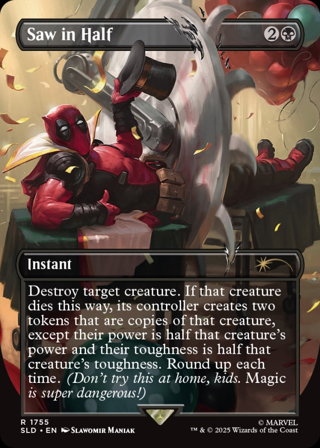 MTG Magic The Gathering Secret Lair Marvel's Deadpool (Non-Foil