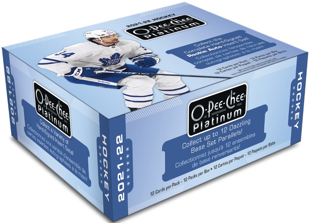 2021-22 O-Pee-Chee Platinum Hockey Hobby Case (8 Boxes) - Collector's Avenue