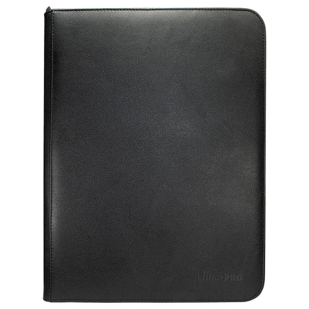 Ultra PRO Vivid 9-Pocket Zippered PRO-Binder Black - Collector's Avenue