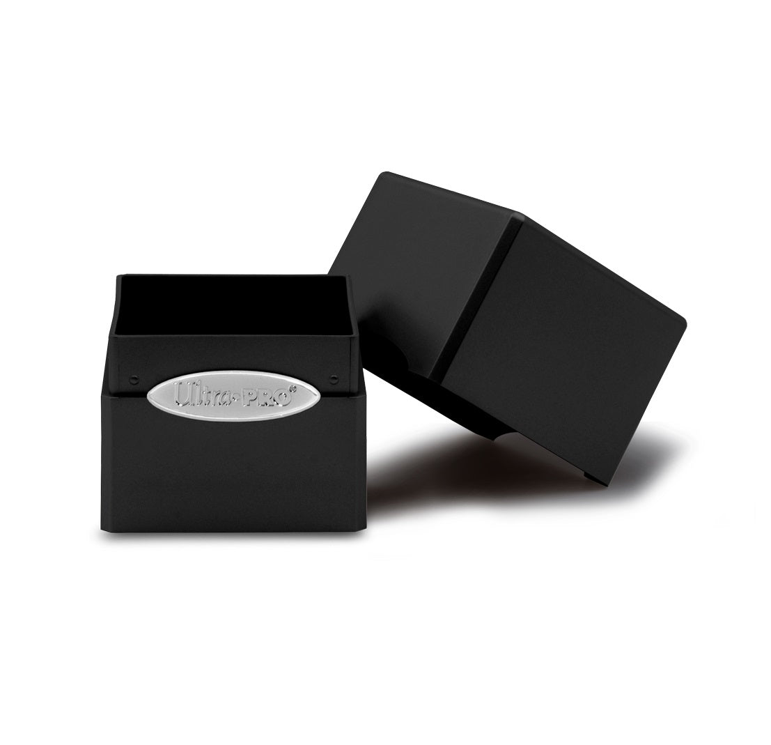 Ultra PRO Satin Cube Deck Box Jet Black - Collector's Avenue