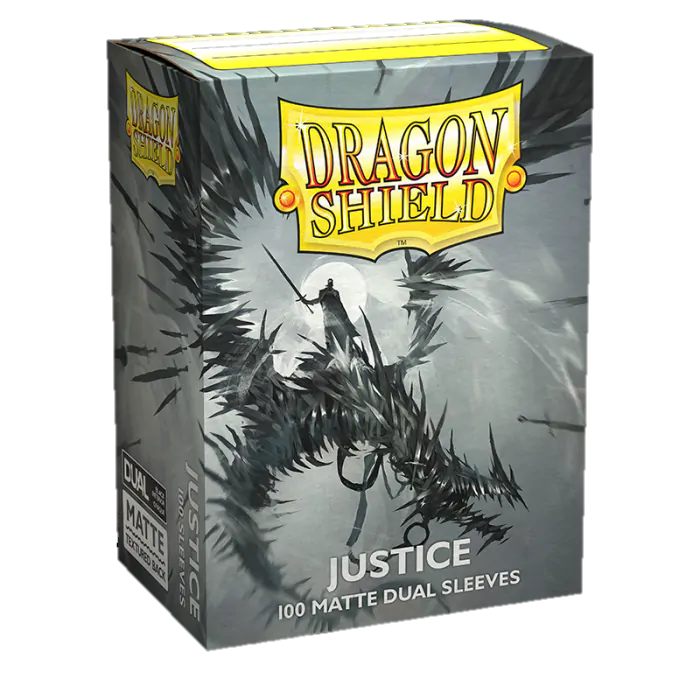 Dragon Shield Dual Matte Standard Size 100 ct. Justice - Collector's Avenue