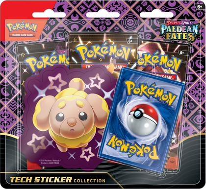 Pokemon Scarlet and Violet Paldean Fates Tech Sticker Collection Fidough - Collector's Avenue