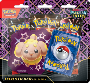 Pokemon Scarlet and Violet Paldean Fates Tech Sticker Collection Fidough