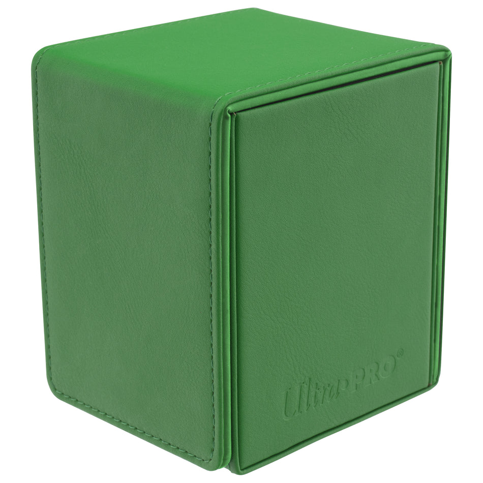 Ultra PRO Vivid Alcove Flip Deck Box Green - Collector's Avenue