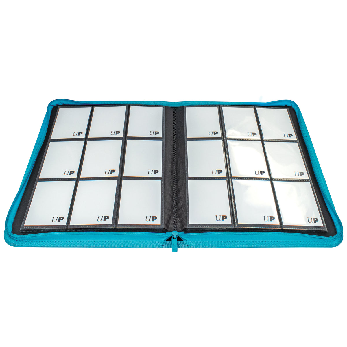 Ultra PRO Vivid 9-Pocket Zippered PRO-Binder Teal - Collector's Avenue