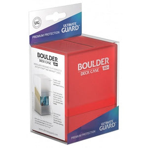 Ultimate Guard Boulder 80+ Deck Box Case Ruby
