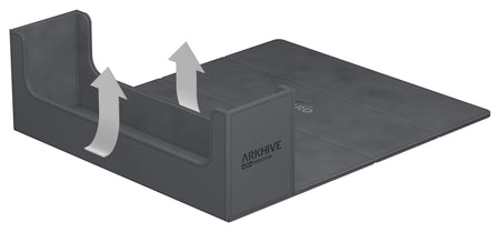 Ultimate Guard Deck Case Arkhive Xenoskin 400+ Monocolor Grey - Collector's Avenue