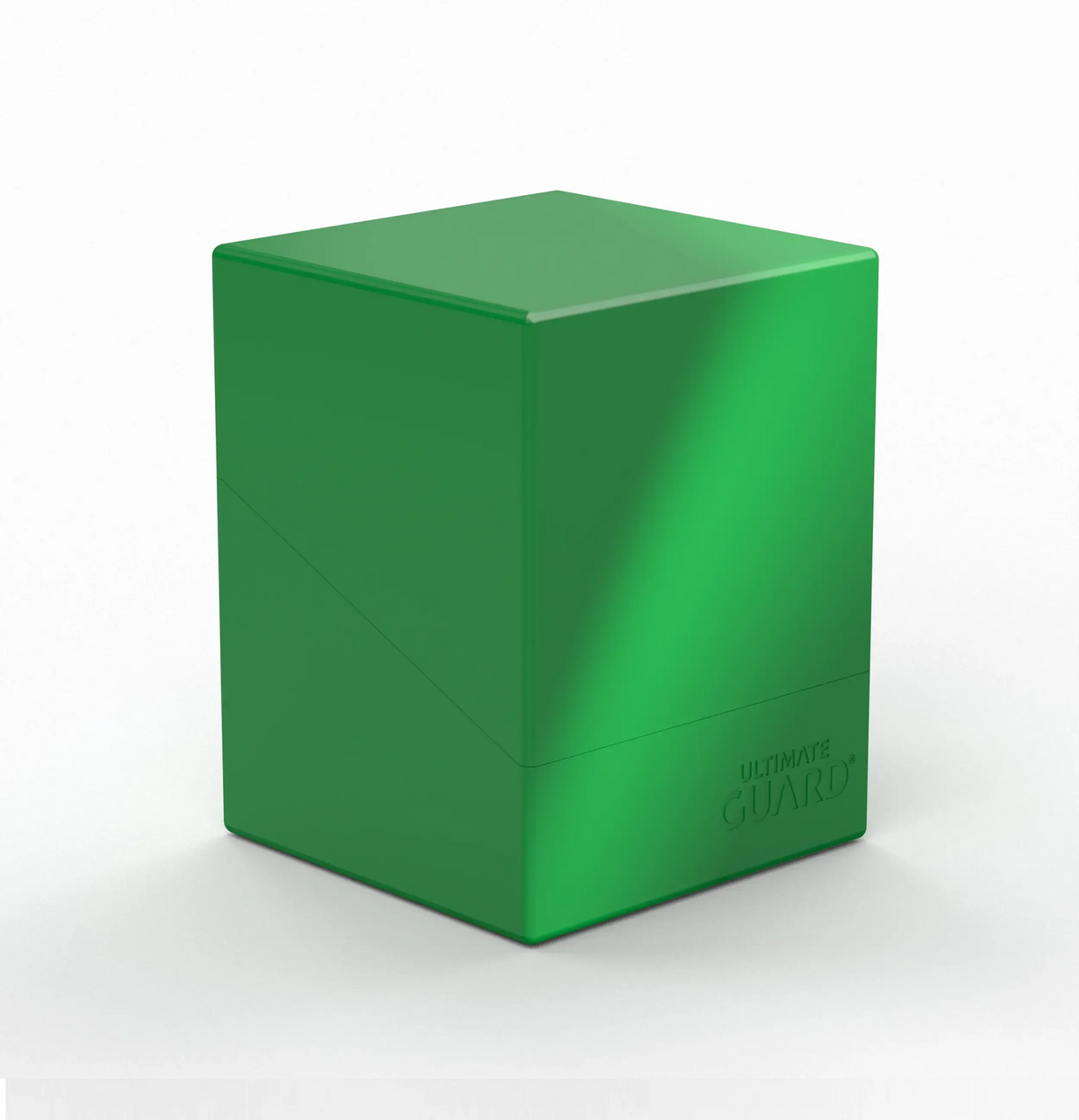 Ultimate Guard Boulder 100+ Deck Box Case - Solid Green - Collector's Avenue