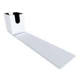 Ultra PRO Vivid Alcove Flip Deck Box White