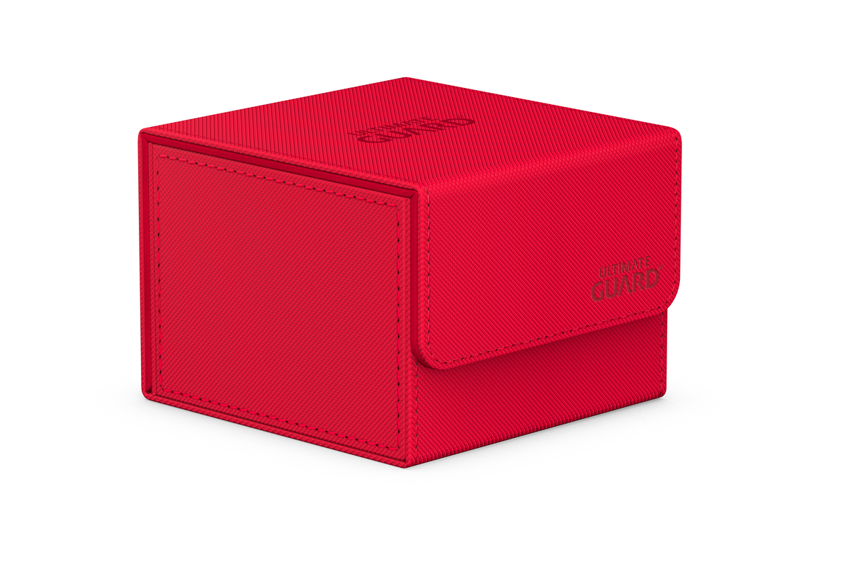 Ultimate Guard Deck Case Sidewinder 133+ Monocolor Red - Collector's Avenue