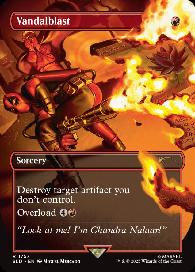 MTG Magic The Gathering Secret Lair Marvel's Deadpool (Non-Foil