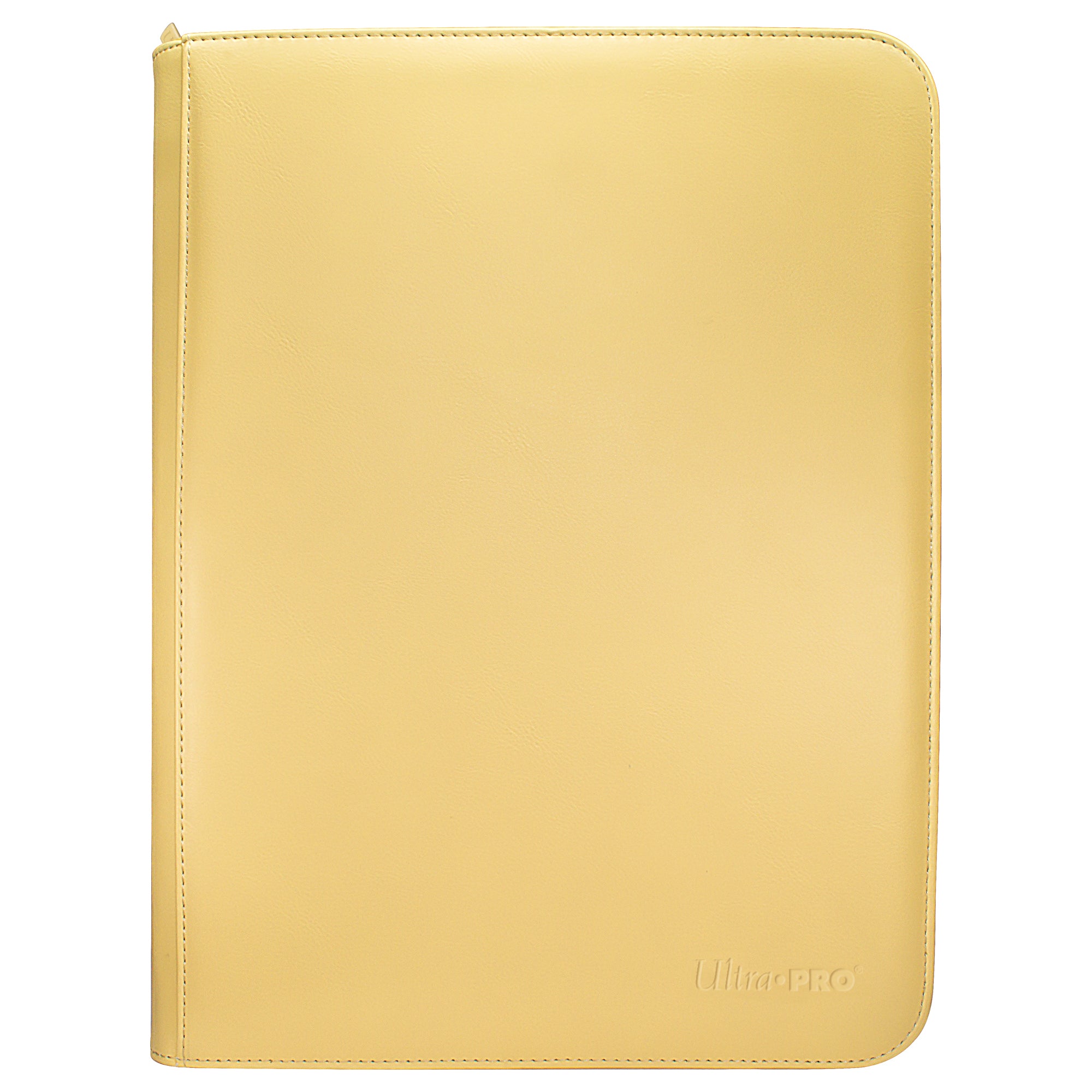 Ultra PRO Vivid 9-Pocket Zippered PRO-Binder Yellow - Collector's Avenue