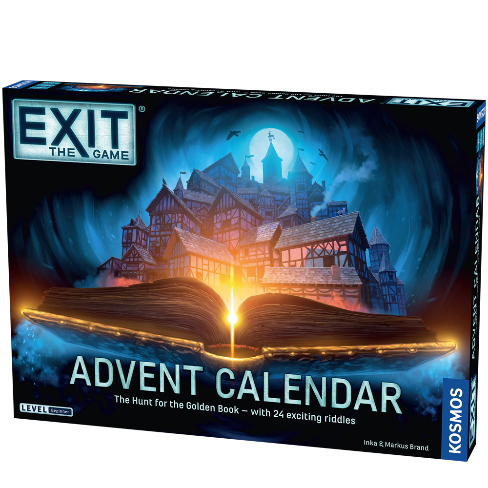 Exit Advent Calendar The Hunt For The Golden Book - Collector's Avenue