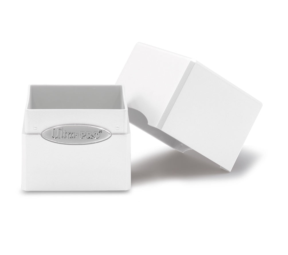 Ultra PRO Satin Cube Deck Box White - Collector's Avenue