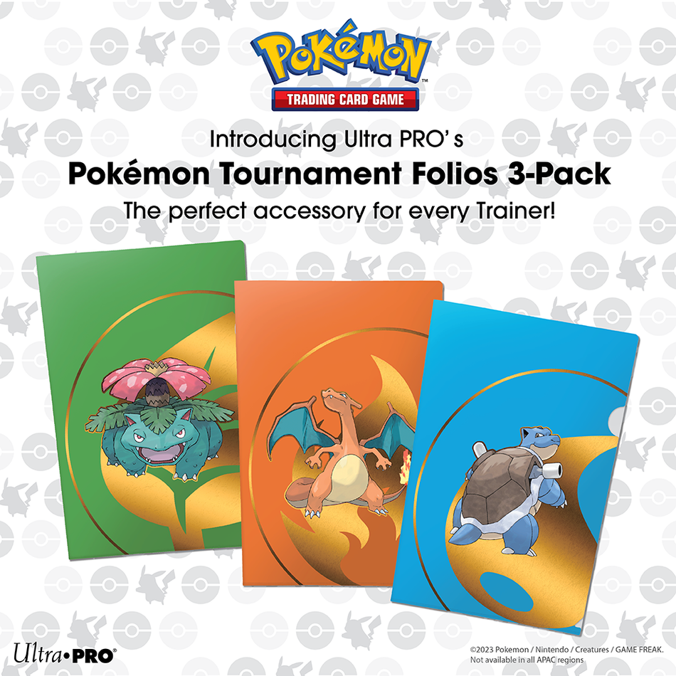 Ultra PRO Pokemon 3-pack Tournament Folio (Series 1) - Collector's Avenue