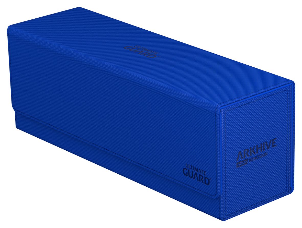 Ultimate Guard Deck Case Arkhive Xenoskin 400+ Monocolor Blue - Collector's Avenue