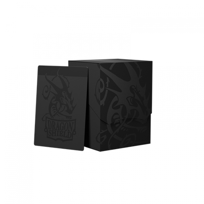 Dragon Shield Deck Shell Shadow Black/Black Revised - Collector's Avenue