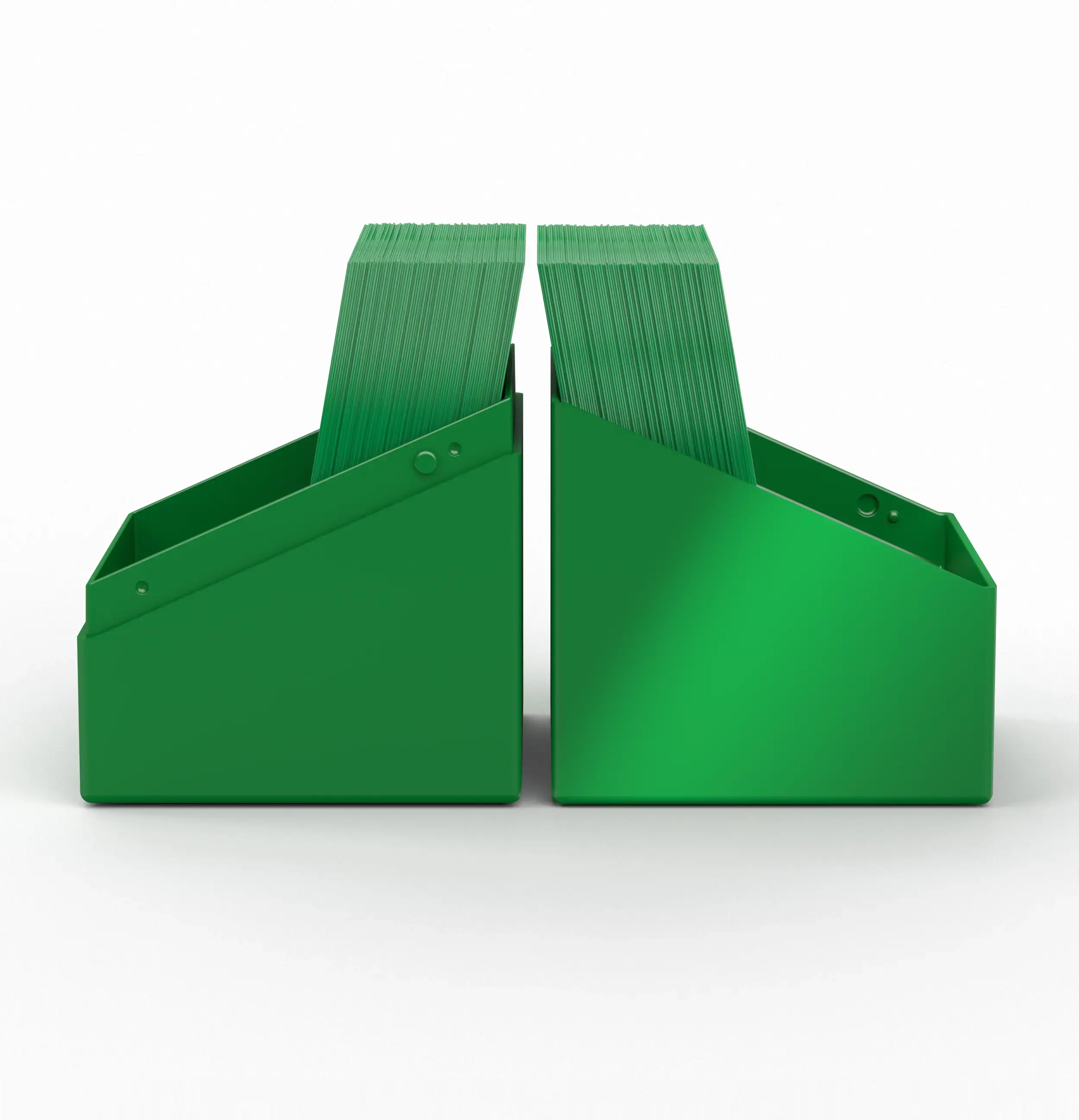 Ultimate Guard Boulder 100+ Deck Box Case - Solid Green - Collector's Avenue