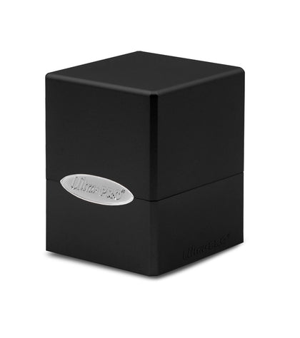 Ultra PRO Satin Cube Deck Box Jet Black - Collector's Avenue